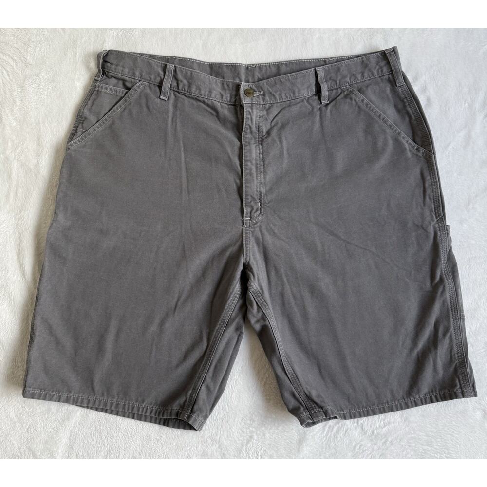 Carhartt Vintage #B278 CHR Relaxed Fit Cotton Duck Size 42 Gray Shorts